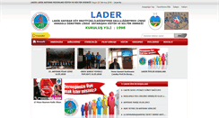 Desktop Screenshot of lader.org.tr